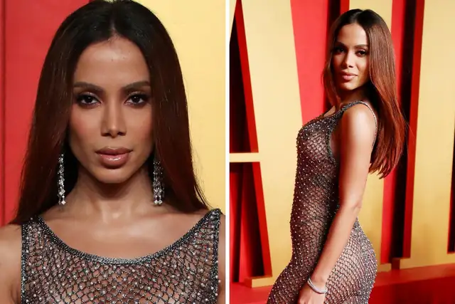 Anitta deslumbra em vestido completamente transparente Jornal Diário