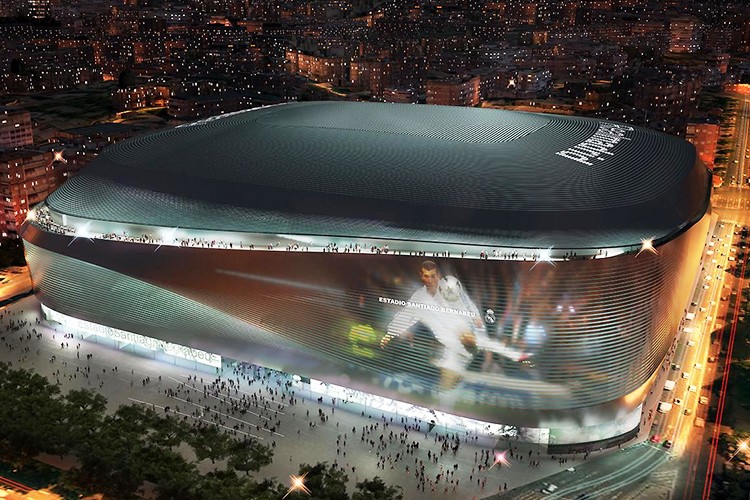 Real Madrid apresentou o novo Santiago Bernabéu em vídeo, uma obra de