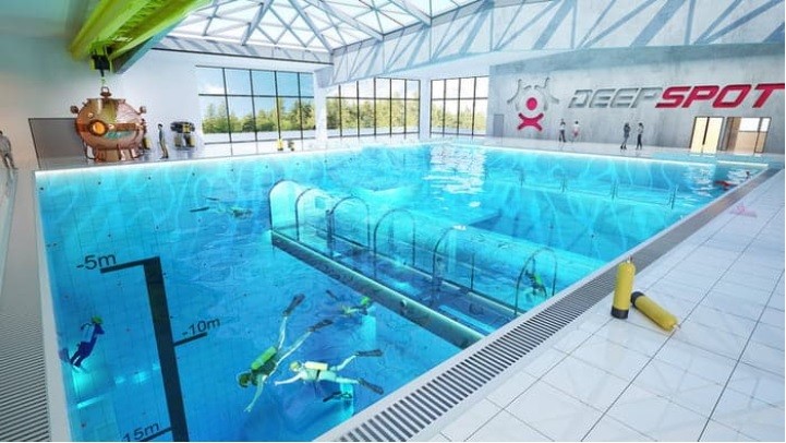 Na Polónia, vai abrir a piscina mais funda do mundo