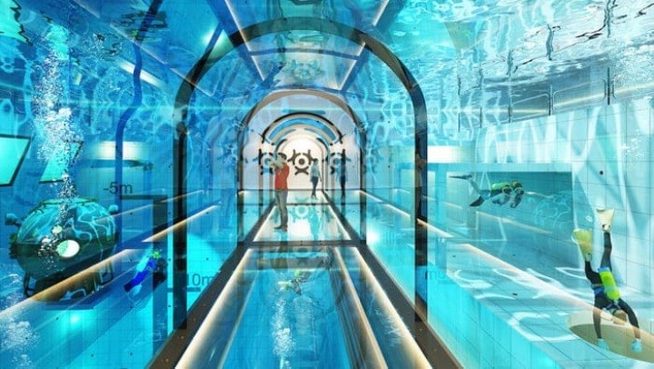 Na Polónia, vai abrir a piscina mais funda do mundo