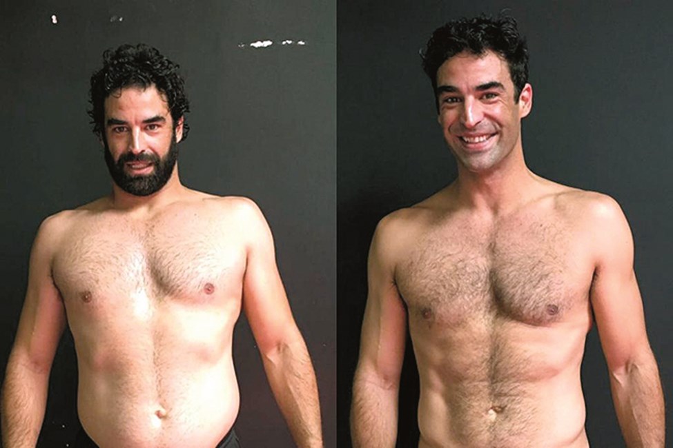 João Catarré perdeu 18kg em mês e meio! Veja a mudança