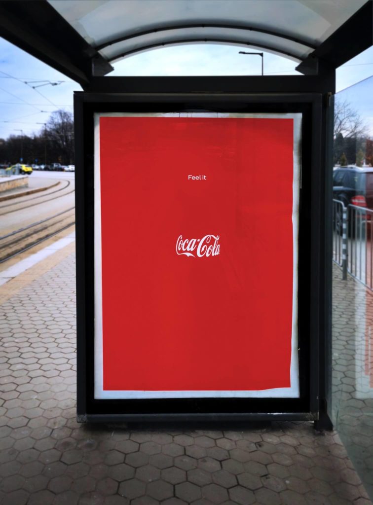 A garrafa invisível da Coca-Cola que só a tua mente consegue ver