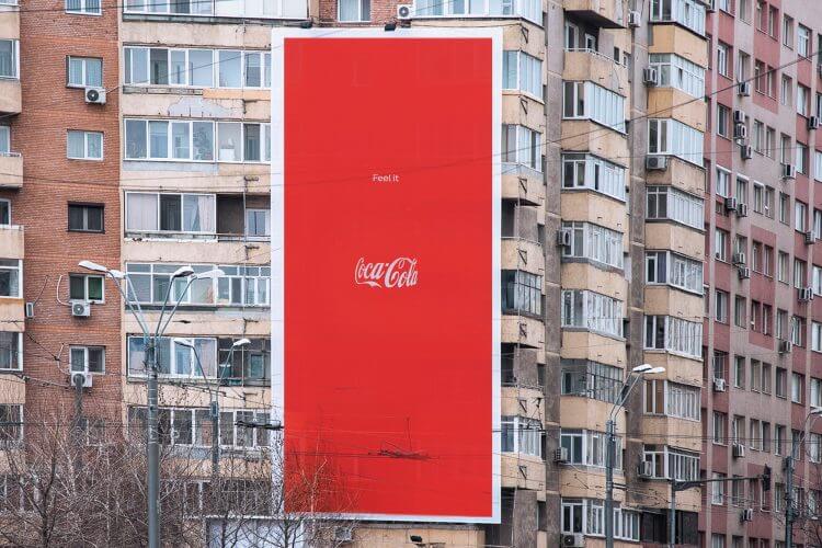 A garrafa invisível da Coca-Cola que só a tua mente consegue ver