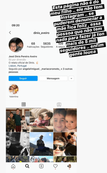 Kátia Aveiro encontra perfil de Instagram FALSO do filho: “Gente louca…”