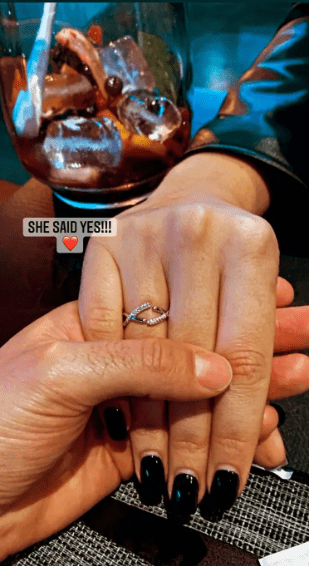 Bruno Savate anuncia casamento: “Ela disse sim!”