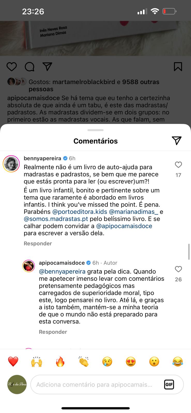 Ana Garcia Martins vs Benedita Pereira: A Guerra mais recente nas redes sociais!