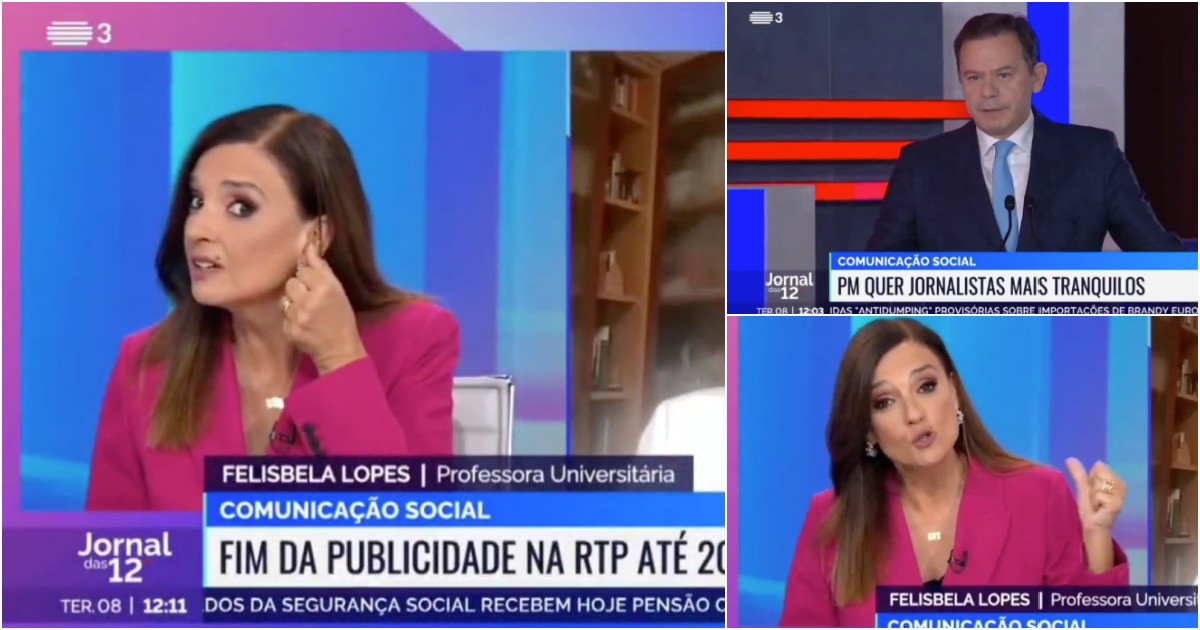 Jornalista da RTP3 explica função do auricular após críticas de Luís ...